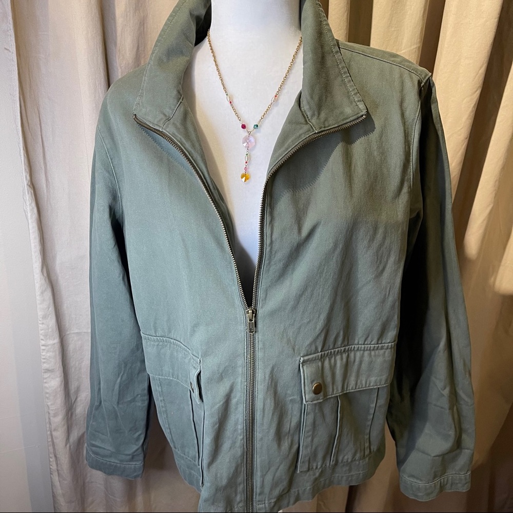 Arizona Jeans Co. cargo jacket sz M